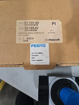 Festo LR-1-D-O-MAXI Pressure Regulator Valve, photo 1